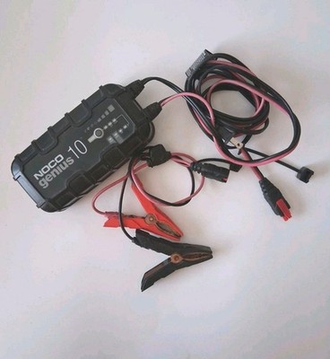 NOCO GENIUS10 6V/12V 10A Smart Automotive Battery Charger and Maintainer *WORKS*