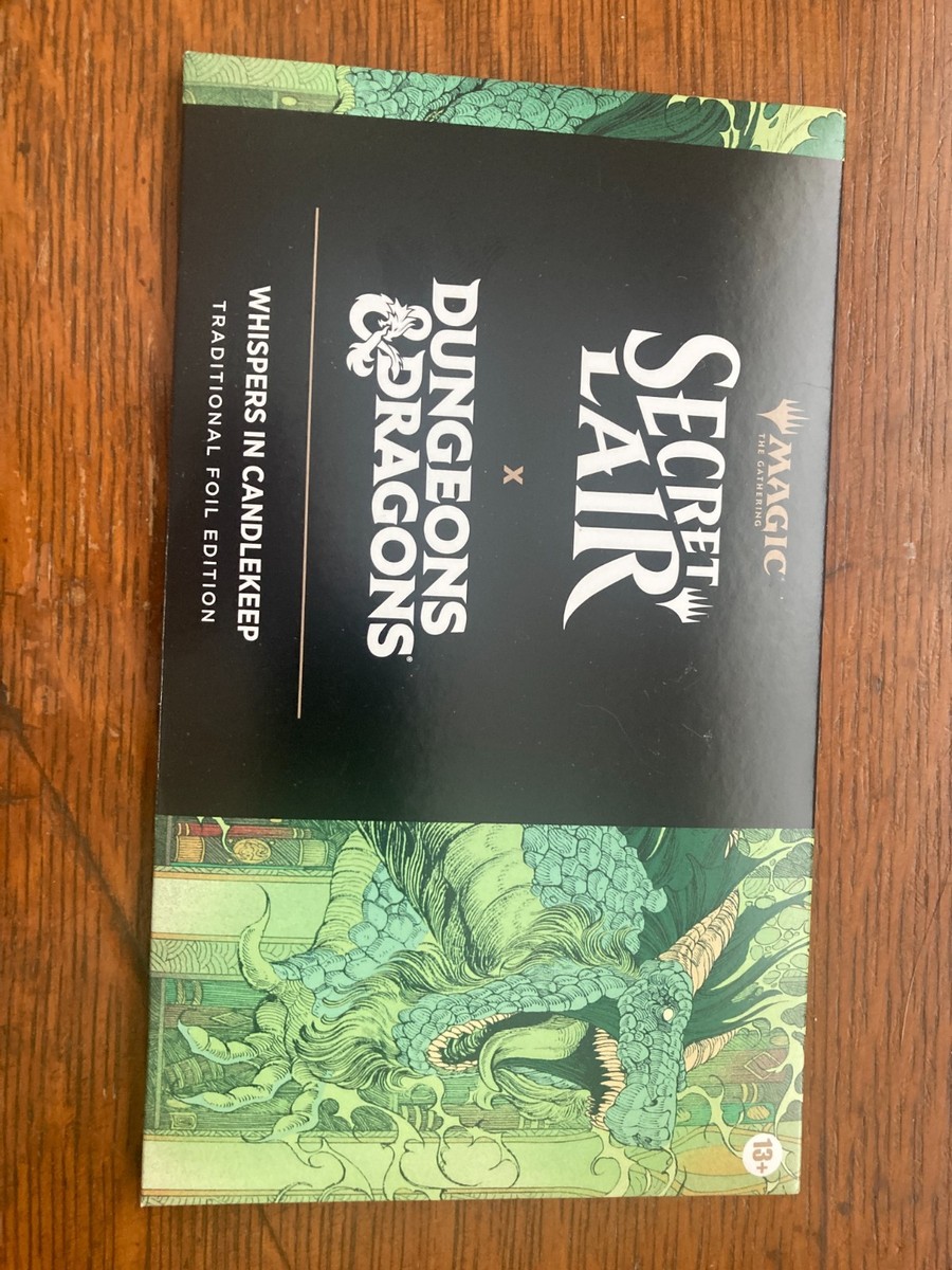 Secret Lair Dungeons & Dragons: Whispers in Candlekeep FOIL