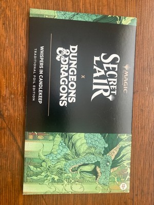 Secret Lair Dungeons & Dragons: Whispers in Candlekeep FOIL
