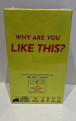 Why Are You Like This? Card & Board Game Presented by Exploding Kittens Sealed