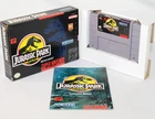 Jurassic Park SNES Nintendo Complete CIB! Good Condition! Rare 1st Print! Nice!