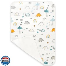 Waterproof Crib Pad, Washable Baby Cotton Changing Pads,39"X27" 1 Pack , Pee