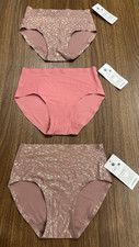 Chantelle LOT/3 Panties Womens One Size Pink SoftStretch Hipster Seamless