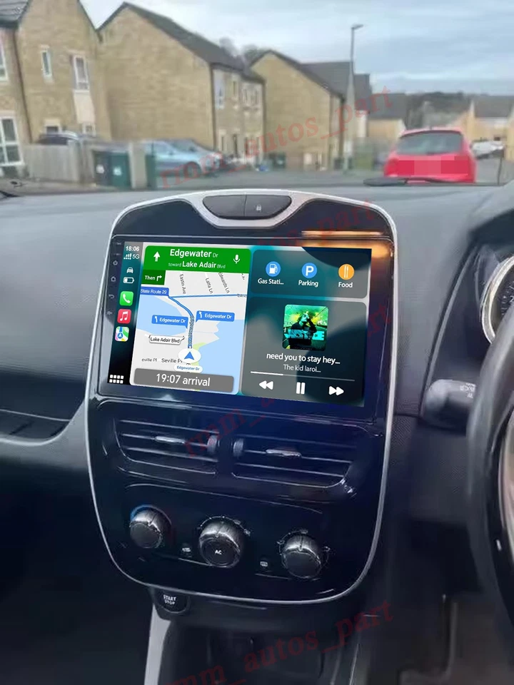 For Renault Clio 4 2012-2019 Apple Carplay Android 15 Car Stereo Radio GPS NAVI - Image 4 of 4