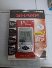 NIP Sharp YO-P20HII 1 MB Personal Organizer Touch Screen Display Software Cable