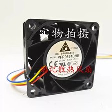 Delta PFR0624DHE 6038 DC24V 1.20A 6CM 4-wire PWM inverter cooling fan