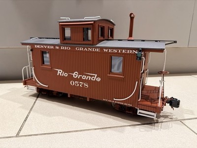 Accucraft 1:20.3 D&RGW Short Caboose AMS G / Fn3 Scale No. 0578
