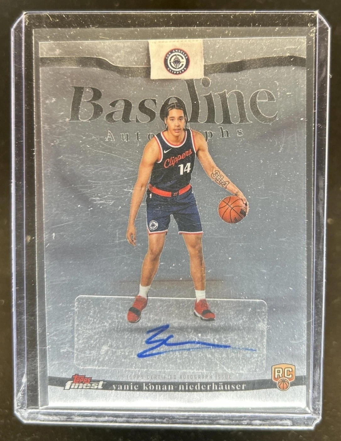 2025-26 Finest Yanic Konan-Niederhauser #BA-YK