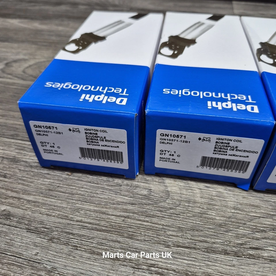 Bmw 135i 335i N54 Delphi Ignition Coil Set X6 New - Image 2 of 4