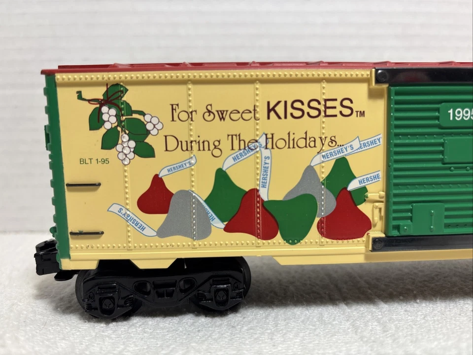 K-Line Hershey’s Kisses 1995 Christmas Box Car K-646709 (0071) - Image 2 of 4