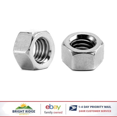 Commercial Grade 100Pcs 3/8-16 Hex Nuts, Stainless Steel for Appliances