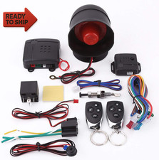 Fydun Car Alarm System Universal Car Alarm Security System Keyless Entry with 2