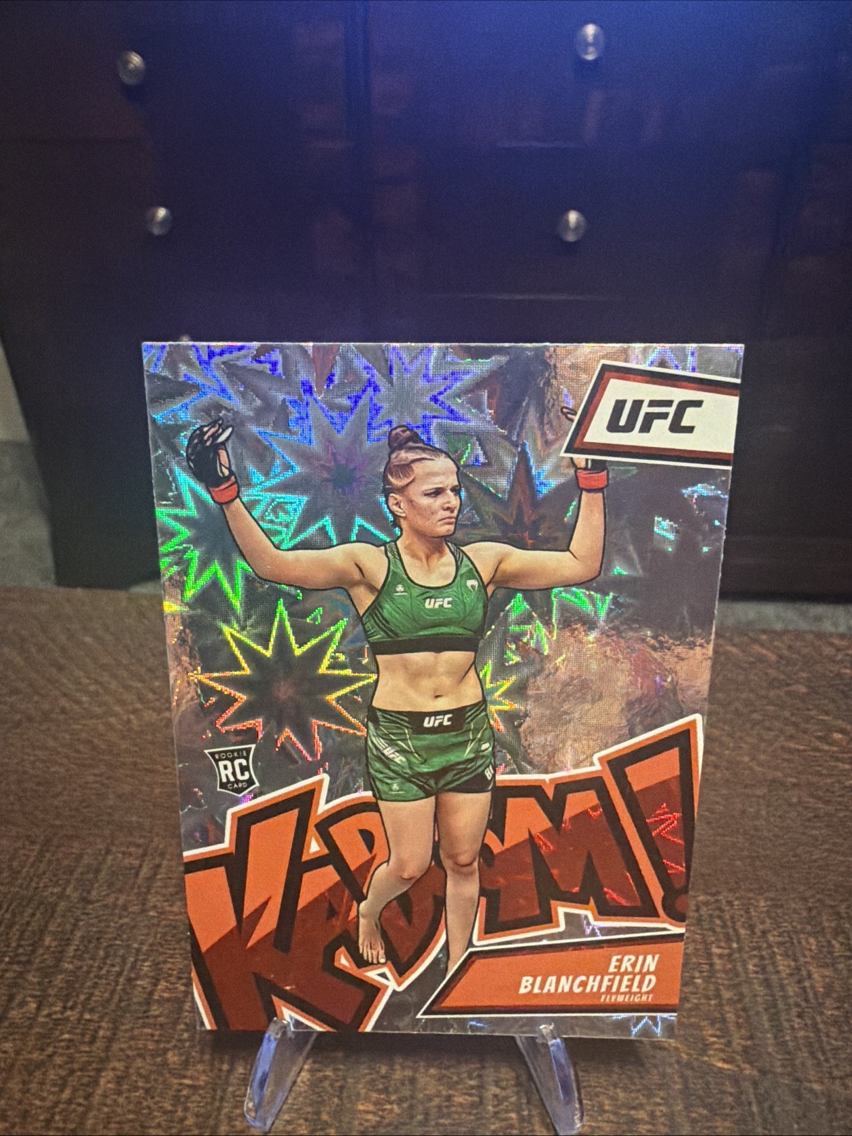2023 Chronicles UFC Erin Blanchfield Kaboom Rookie Card Case Hit #9