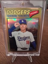 2026 Topps Heritage Yoshinobu Yamamoto True Gold /50 🔥