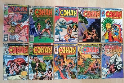 10x CONAN THE BARBARIAN US Marvel Comics 1981 #60 - #242 + More RED SONJA VF RAR