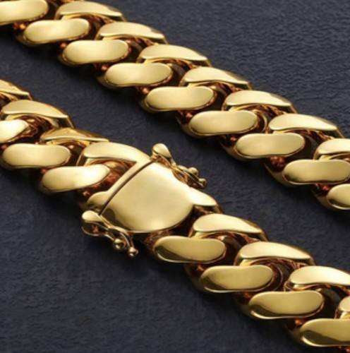 18k Gold Miami Cuban Chain - Picture 4 of 8