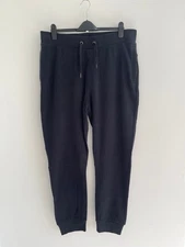 John Lewis KIN Joggers Trousers Pants Black Men's XL / 38" Waist - NEW