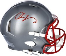 Chase Young Ohio State Buckeyes Signed Riddell Flash Alternate Authentic Helmet