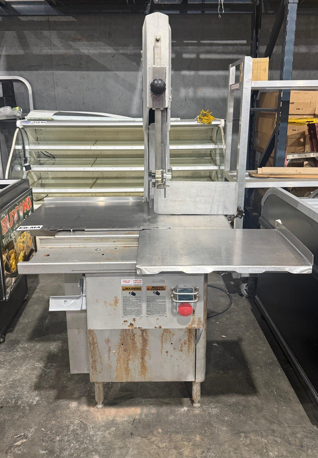 BIRO 3334 MEAT BAND SAW HEAVY DUTY ELECTRIC BONE CUTTING BUTCHER MACHINE