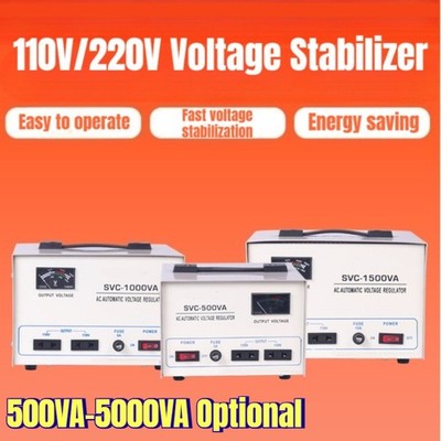 110V/220V Voltage Stabilizer 500VA-5000VA Fully Automatic AC Voltage Stabilizer