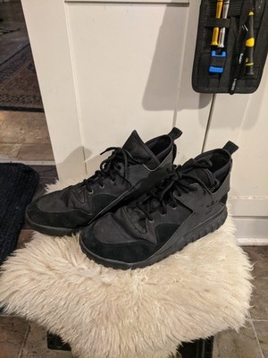 Adidas Tubular Black Reflective Sneakers S78716 Mens Size 12 Good Lightly Used