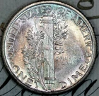 1917-S SUPERB+ GEM BU MS MERCURY SILVER DIME #DC71 FROM ORIGINAL COLLECTION