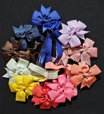 Baby Girl Bow Knotted Headband Wraps Assorted Colors Infant Toddler Rainbow Lot