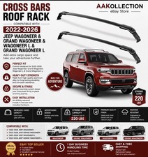 Roof Rack Cross Bars 2022-2026 Jeep Wagoneer Grand Wagoneer Wagonee L Roof Rack Cross Bars 2022-2026 Jeep Wagoneer Grand Wagoneer Wagonee L