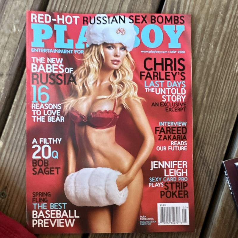 Playboy Magazine May / 2008  Cover: Babes Of Russia