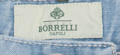 Luigi Borrelli Denim Blue Jeans - Extra Slim - ��36/52 - (CAR03311646) - Picture 4 of 4