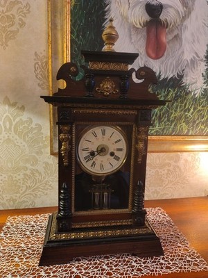 Tischuhr/Kaminuhr von Junghans mit Wecker