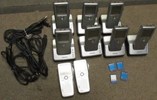 Lot of 9 Philips Pocket Memo Digital Recorder LFH9600