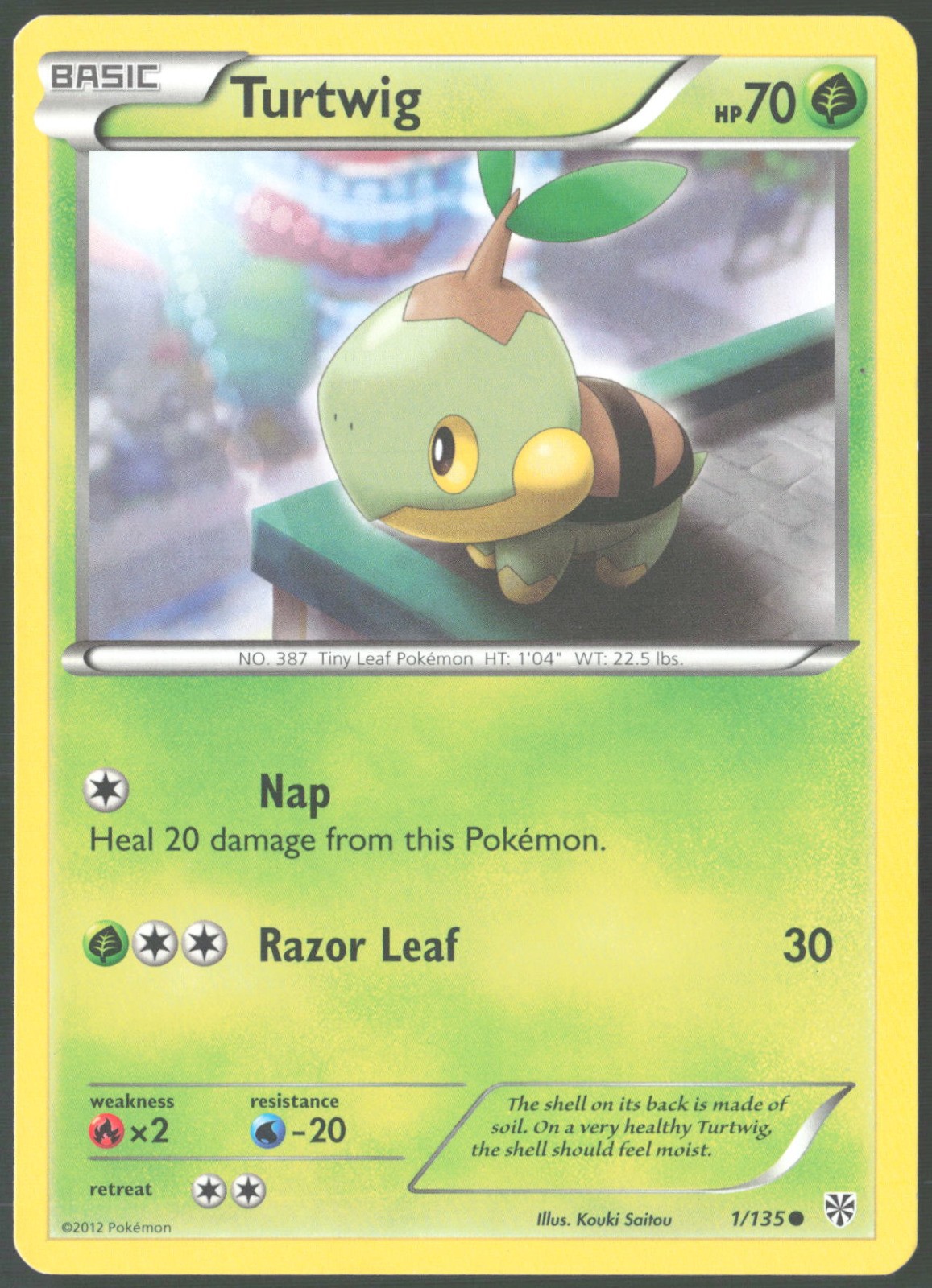 Turtwig 1/135 Plasma Storm LP