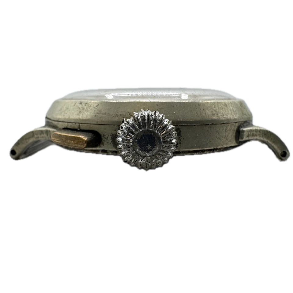 Vintage 34mm Pierce Monopusher Men's Chronograph Wristwatch S Swiss Steel - Image 2 of 3