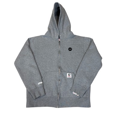 Aape by A Bathing Ape Logo Badge Full Zip Hoodie Men's Large | eBay