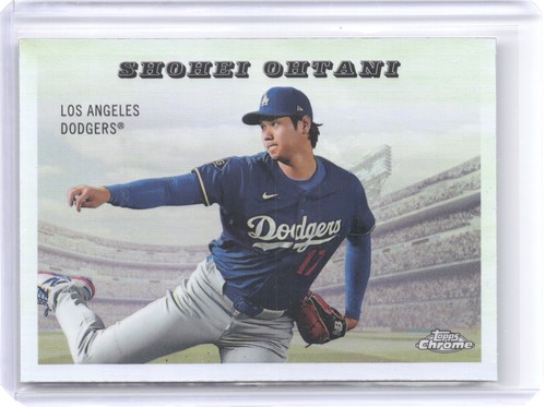 Shohei Ohtani 2025 Topps Chrome Platinum #55RS-19 1955 Topps Rails and Sails