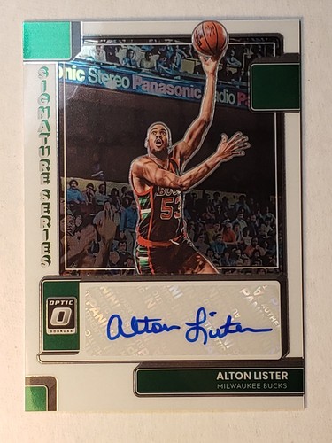 2022-23 Donruss Optic Signature Series Alton Lister