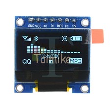 1PCS 0.96" 128X64 OLED LCD I2C 7-pin IIC SPI Serial  LED Display Module