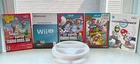 New ListingMario wii games lot - 5 Games - Includes Wheel & Mario Kart