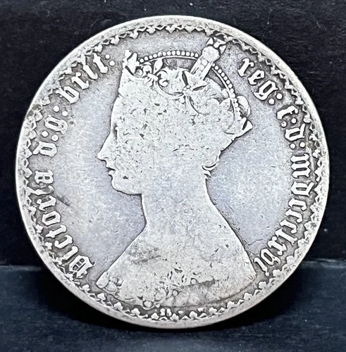 Photo of a 1866 Victoria Florin from an eBay listing that sold on Jul 20, 2026