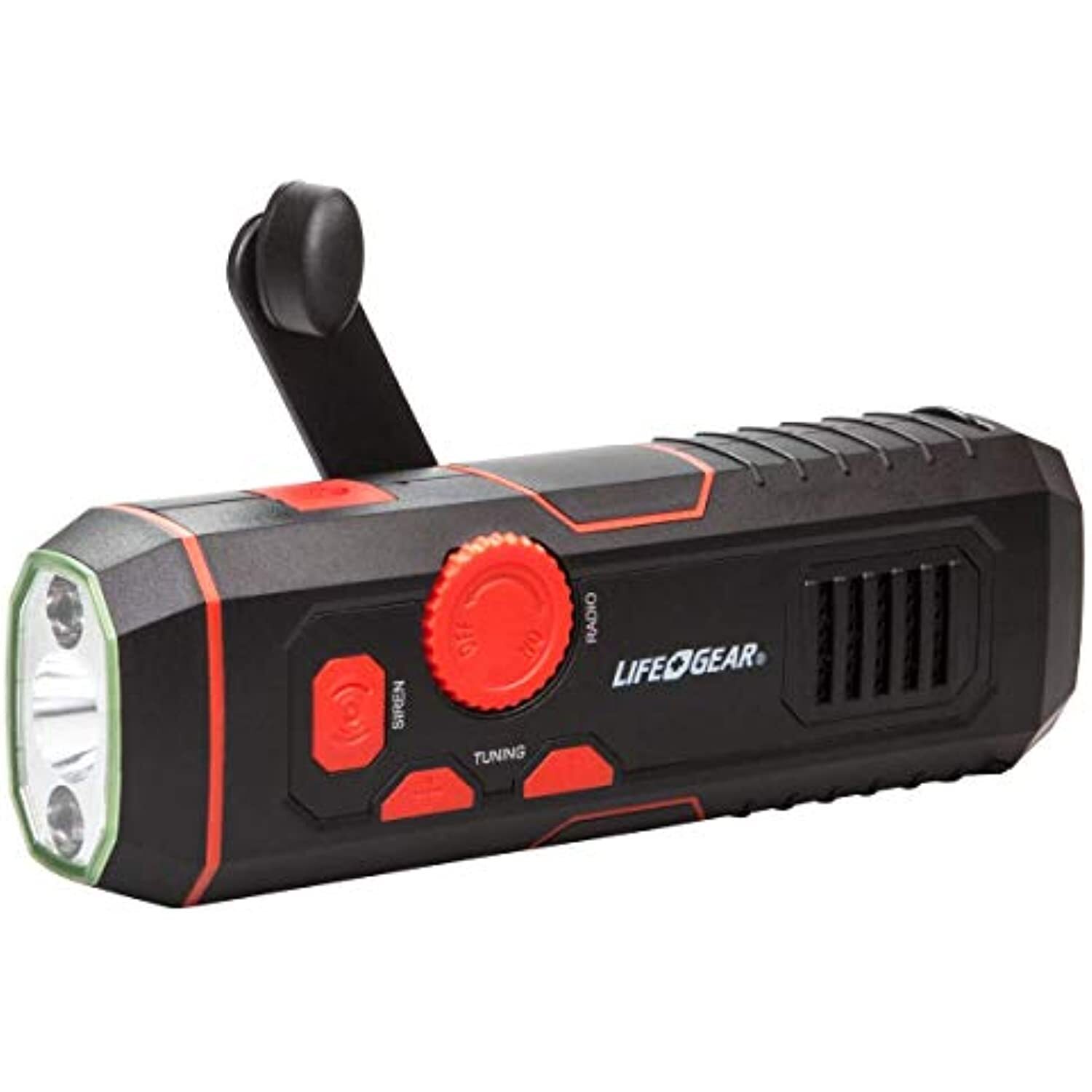 Life Gear StormProof Crank Flashlight