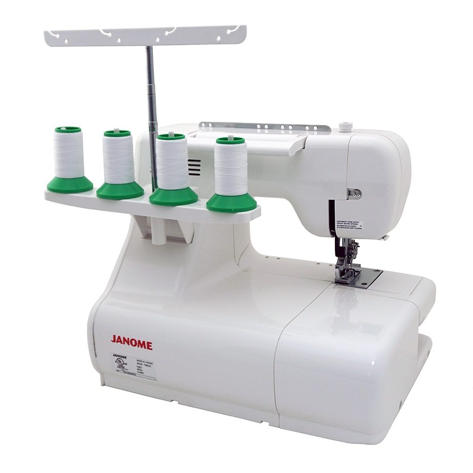 Janome CoverPro 1000CPX Coverstitch Serger Machine with Warranty