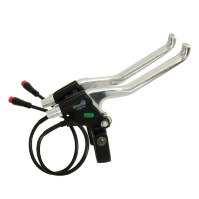 Passion-Bikes | Bremshebel mit Kontakt Unterbrecher - E-Bike / Julet Stecker