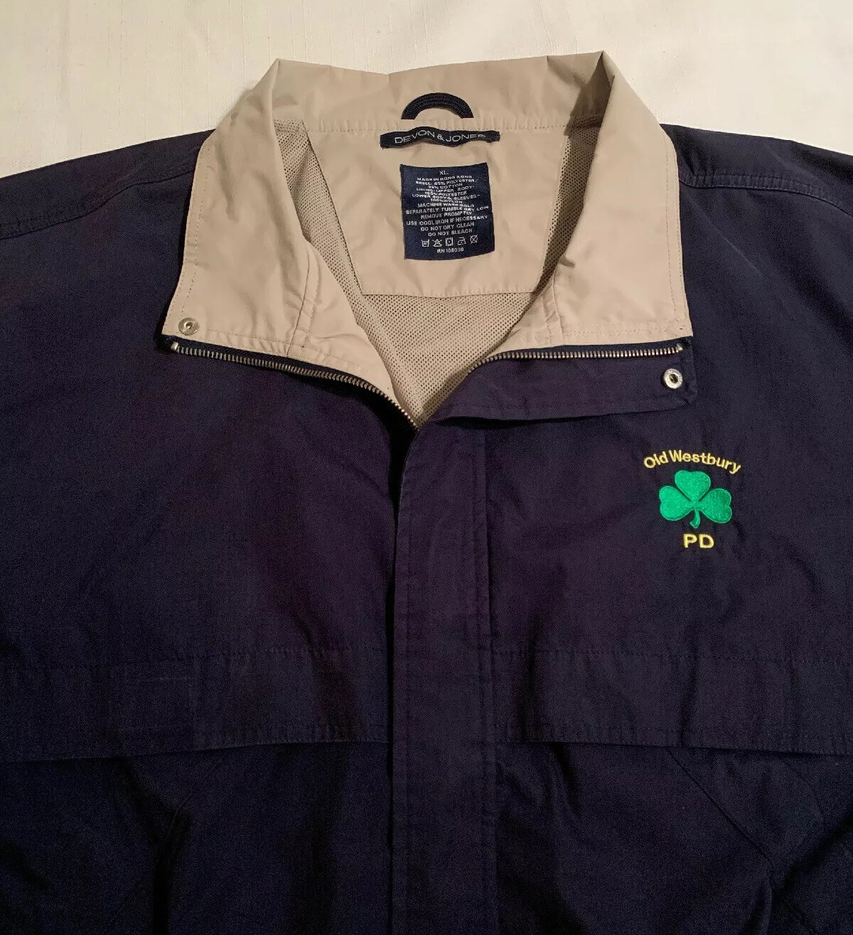 Old Westbury Police Department Nassau Long Island NY Jacket XL Emerald