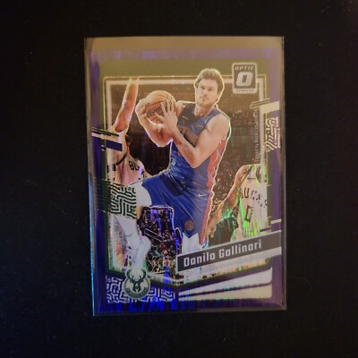 Danilo Gallinari 2023-24 Donruss Optic #126 Purple Shock Bucks   L37