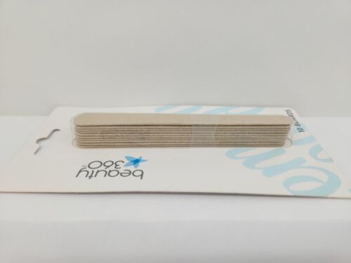 Beauty 360 Emery Boards Dual Sided All-Purpose Nail Touch Ups 10 Ct Great Gift - Picture 3 of 3