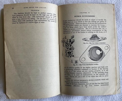Vintage “More Miles Per Gallon” Reduce Petrol Consumption F.J. Camm, Newnes 1957 - Foto 14 di 24