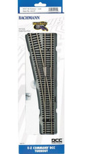 Bachmann E-Z Command   New 2026  4 Turnout Switch - DCC Left - HO Scale 44139