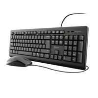8713439239706 Trust Primo Tastatur USB Qwerty US Englisch Schwarz Trust