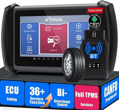 XTOOL IP819TP TPMS TS100 Sensor Programming Tool Relearn/Activate OBD2 Scanner 
